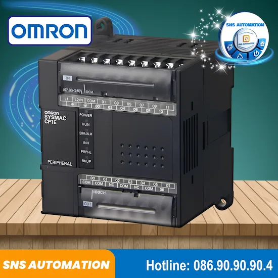 CP1E-E20DR-A Bộ Lập Trình PLC Omron 12 Ngõ Vào 8 Ngõ Ra Relay