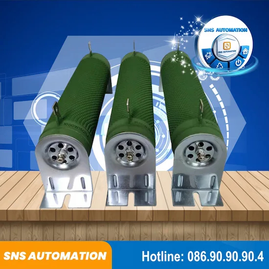 Điện Trở Xả Sứ 100 Ôm 800W GBR20-800W-100R