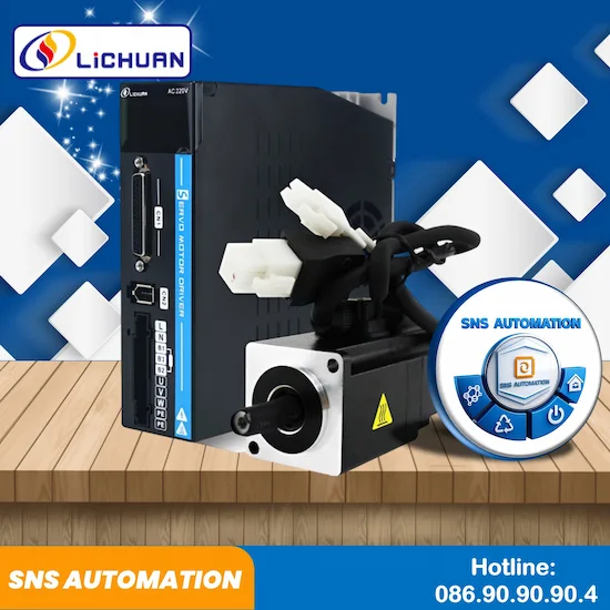 Bộ điều khiển servo Lichuan LC10P-750 750W - Driver servo công suất lớn, vận hành mạnh mẽ