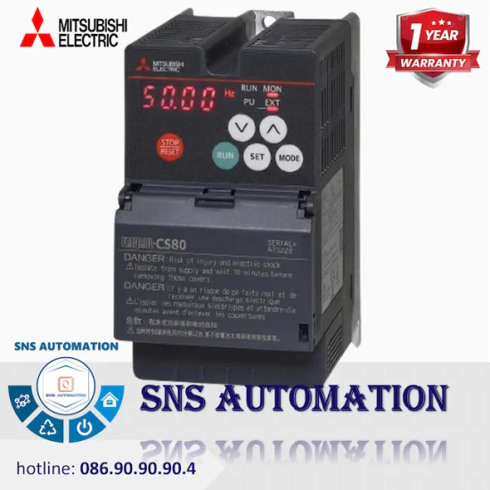 Biến Tần Mitsubishi FR-CS82S-042-60 – Thông Số Kỹ Thuật Và Ứng Dụng