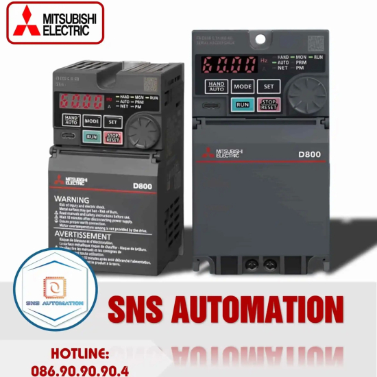 Biến tần FR-D820S-0.4K-025