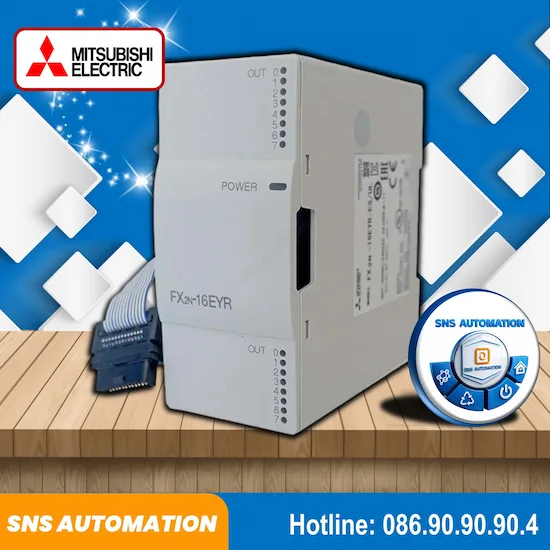 FX2N-16ER mô đu mở rộng 8 ngõ vào 8 ngõ ra rơ le