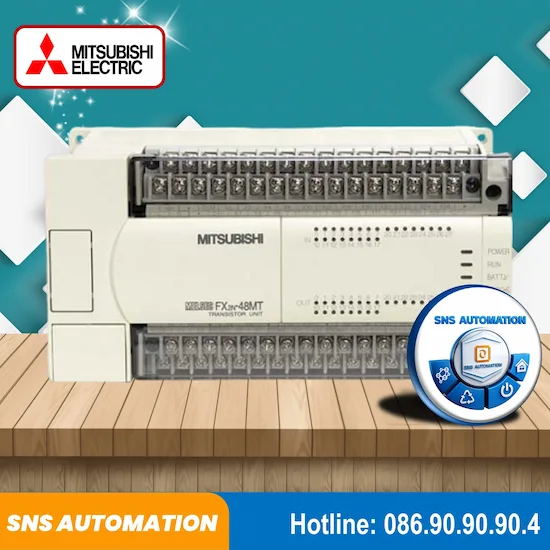 FX2N-48MT-001 - Bộ Lập Trình PLC Mitsubishi 24 Ngõ Vào - 24 Ngõ Ra Transistor