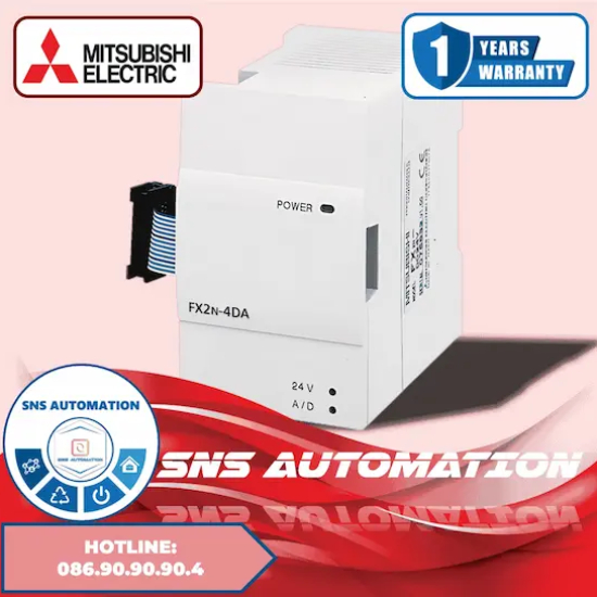 Mô đun xuất tín hiệu analog FX2N-4DA