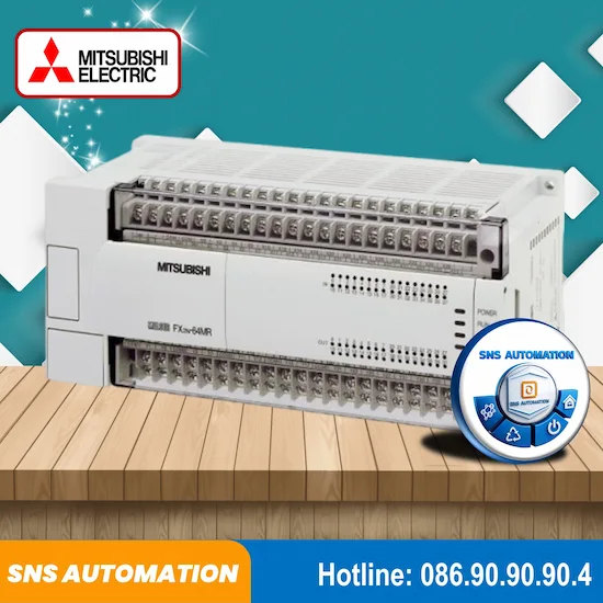 FX2N-64MR-001 bộ lập trình PLC Mitsubishi 32 ngõ vào - 32 ngõ ra Rơ le