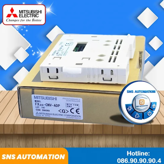 FX3S-CNV-ADP - Bo chuyển đổi mở rộng module FX3U cho PLC Mitsubishi FX3S