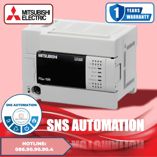 FX3U-80MR/ES | PLC Mitsubishi 80 I/O Relay