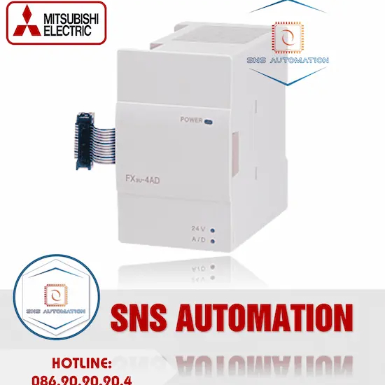 Mô đun đọc tín hiệu analog FX3U-4AD