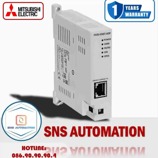 Mô đun truyền thông FX3U-ENET-ADP