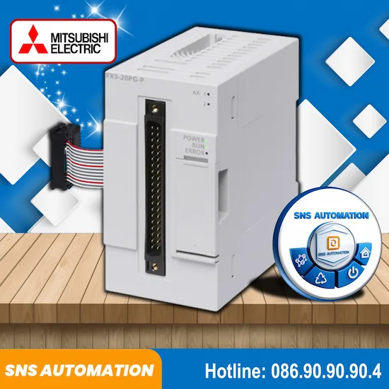 FX5-20PG-P mô đun phát xung điều khiển vị trí 2 trục chính xác cao