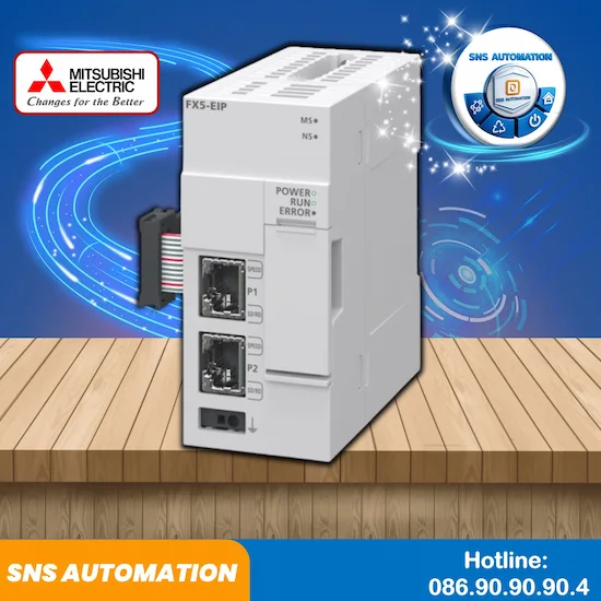 FX5-EIP mô đun truyền thông EtherNet/IP cho PLC Mitsubishi FX5