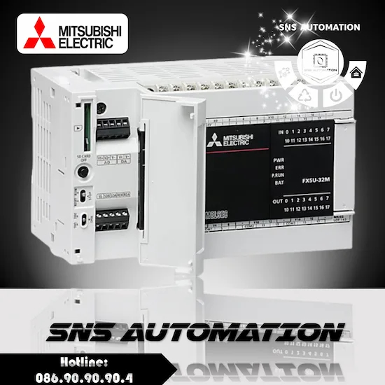 PLC Mitsubishi FX5U-32M – Bộ điều khiển lập trình dòng MELSEC iQ-F
