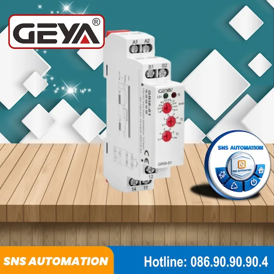 Rơ le giám sát dòng điện GRI8-01 - Bảo vệ quá dòng chính xác, ổn định