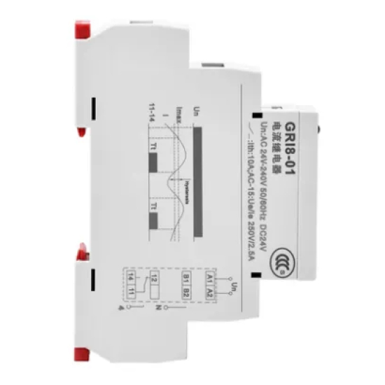 Rơ le giám sát dòng điện GRI8-01 - Bảo vệ quá dòng chính xác, ổn định