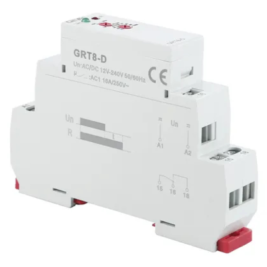 Rơ le tắt trễ khi không có điện áp nguồn GRT8-D