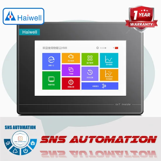 B7H màn hình Haiwell kích thước 7 inch - HMI IoT thông minh, kết nối mạnh mẽ