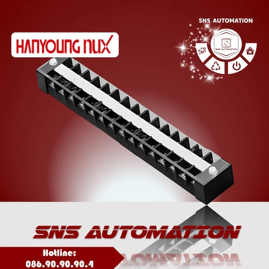 Cầu đấu điện Hanyoung HYT-2015 20A 15P 600V