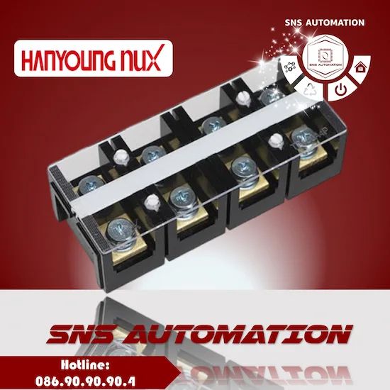 Cầu đấu điện Hanyoung HYT-3004 300A 4P 600V