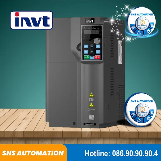 GD270-004-4 Biến Tần INVT Công Suất 4kW 3 Pha 380V Cho Tải Nhẹ