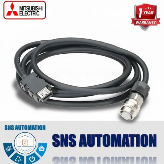 MR-EKCBL20M-L Cáp Encoder Mitsubishi 20m (Chuẩn L, Cố Định, Nối Tiếp Pigtail)