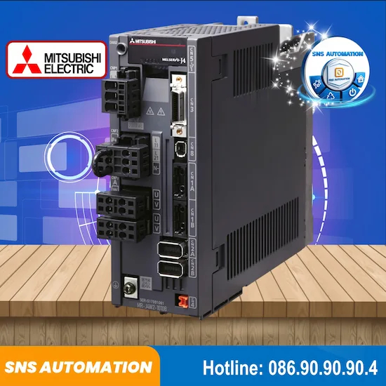 MR-J4W2-77B - Bộ Khuếch Đại Servo Điều Khiển 2 Trục Động Cơ 0.75kW/Trục Thuộc Dòng MELSERVO-J4
