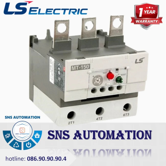Rơ Le Nhiệt LS MT-150 (110-150A) Chính Hãng – Bảo Vệ Quá Tải Motor Công Suất Lớn, Giá Tốt