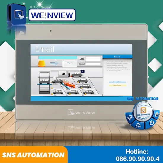 MT8072iE Màn Hình HMI Weinview 7 Inch Hỗ Trợ Chuẩn MPI