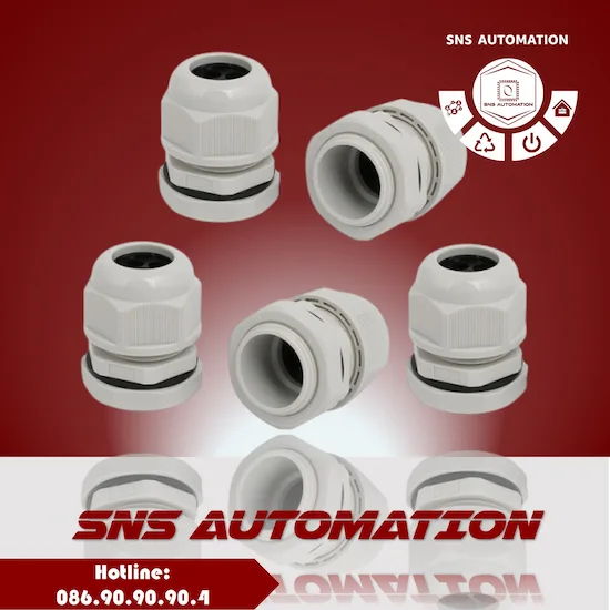 Ốc siết cáp nhựa PG-42 lỗ khoét Ø54mm