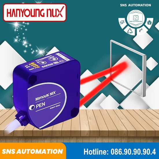 PEN-R700A Cảm Biến Quang Hanyoung Phản Xạ Khuếch Tán Chính Hãng