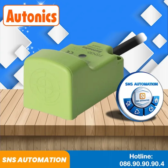 PSN30-15DN Cảm biến tiệm cận Autonics 15mm NO-NPN 12-24VDC - Tầm xa, hoạt động ổn định