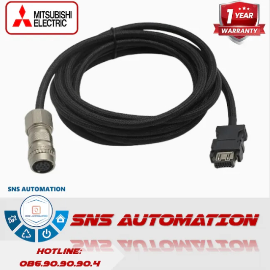 Q170ENSCCBL30M Cáp Encoder Servo Mitsubishi 30m – Dây Kết Nối Tín Hiệu Chính Xác Cao