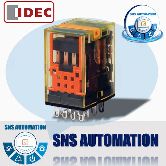 RU4S-A220 Rơ le trung gian IDEC 14 chân điện áp cuộn coil AC220V