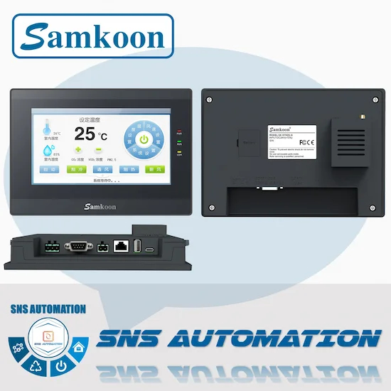 SK-070QS-G Màn Hình HMI Samkoon 7 Inch Tích Hợp Ethernet Chính Hãng