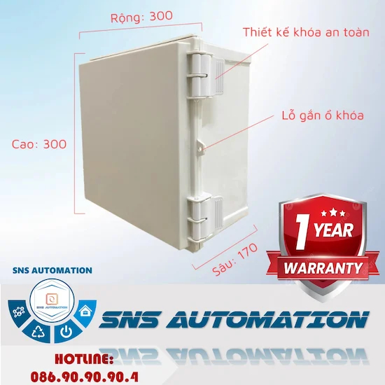 Tủ điện nhựa ABS - Giải pháp bảo vệ thiết bị điện bền bỉ, chống nước
