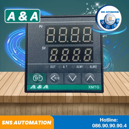 XMTG-8131P Bộ Điều Khiển Nhiệt Độ A&A PID 48x48 Chính Hãng